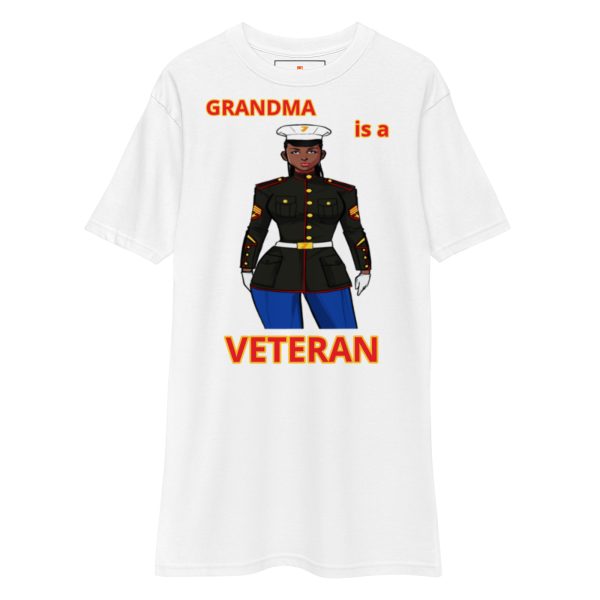 GRANDMA IS A VETERAN TOO FOWER Tee - Image 5