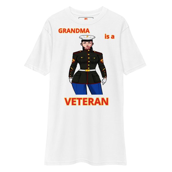 GRANDMA IS A VETERAN TOO FOWER Tee - Image 5