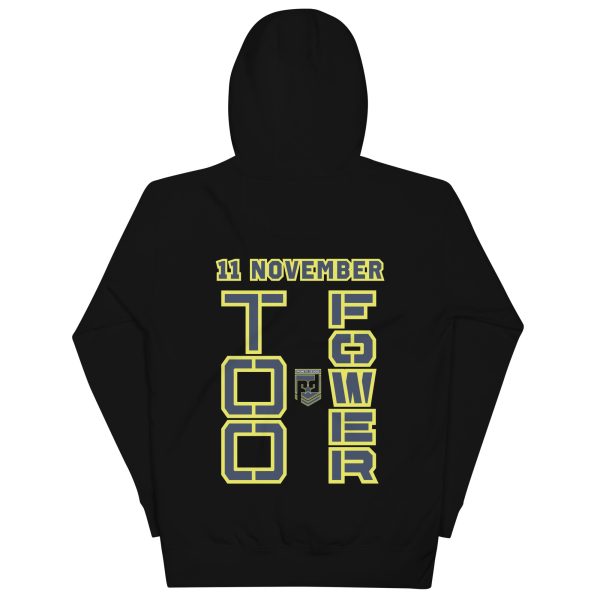GRANDMA IS VETERAN TOO FOWER Unisex Hoodie - Image 3