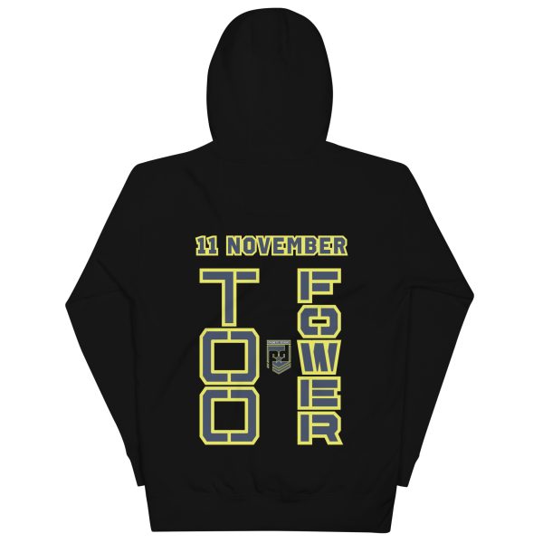 GRANDMA IS VETERAN TOO FOWER Unisex Hoodie - Image 3