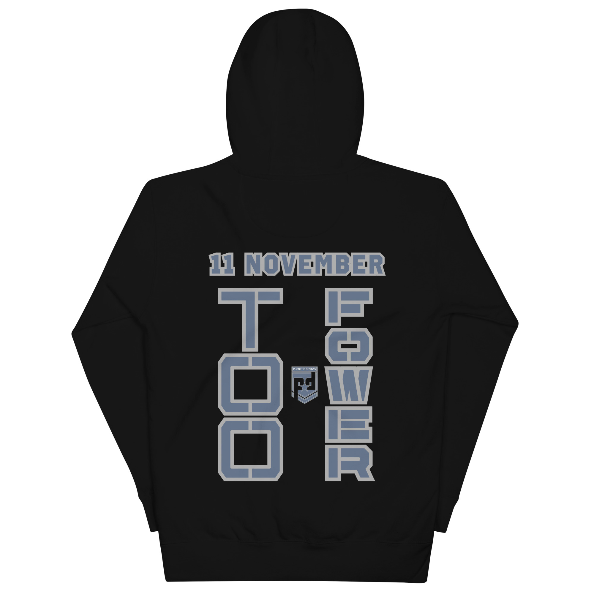 GRANDMA IS VETERAN TOO FOWER Unisex Hoodie - Image 2
