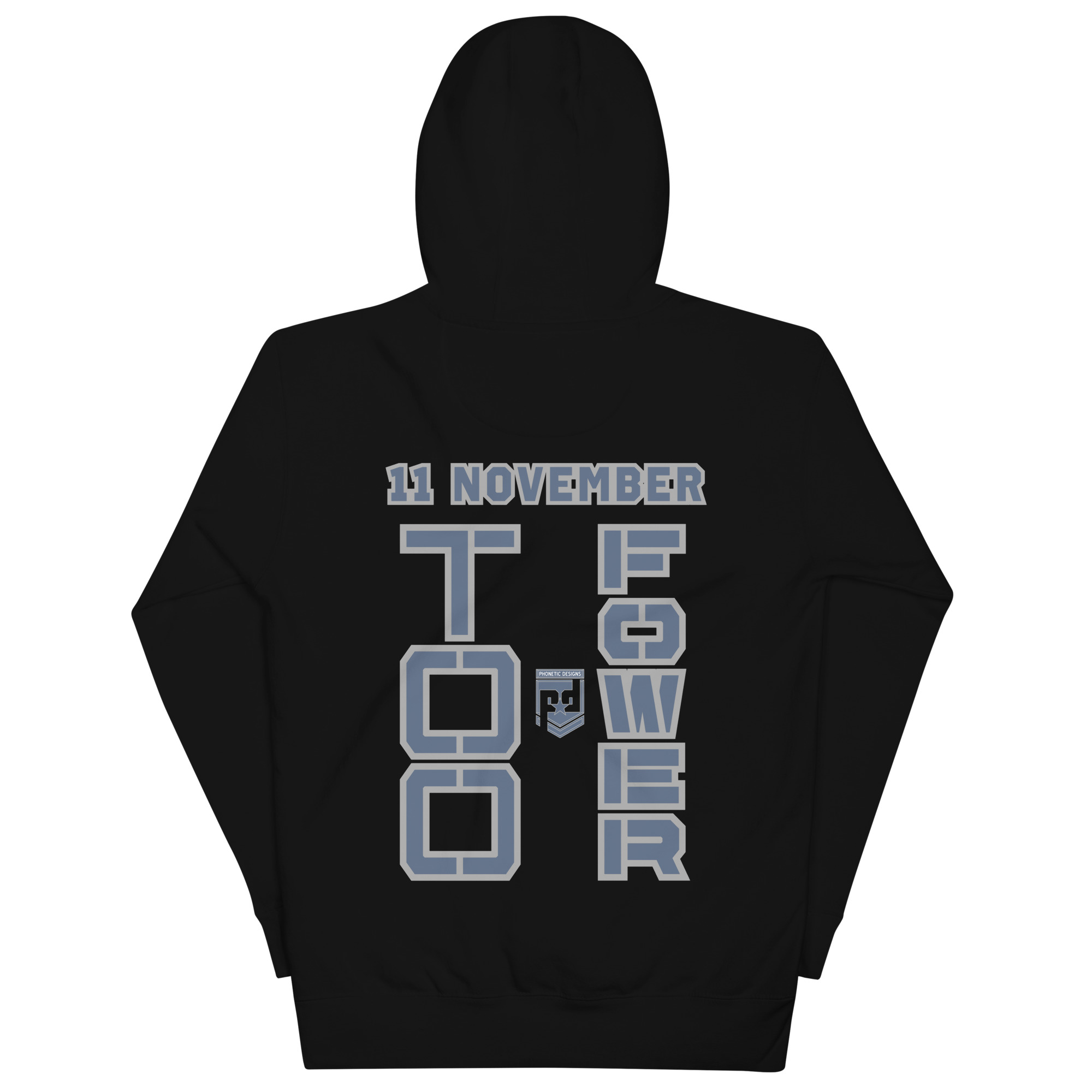 GRANDMA IS VETERAN TOO FOWER Unisex Hoodie - Image 2