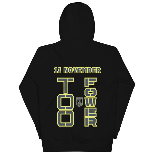 I SUPPORT  VETERANS TOO FOWER Unisex Hoodie - Image 3
