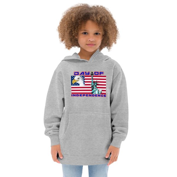4 JULY TOO FIFE Kids Fleece Hoodie - Image 7