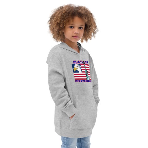 4 JULY TOO FIFE Kids Fleece Hoodie - Image 8