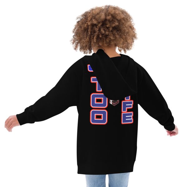 4 JULY TOO FIFE Kids Fleece Hoodie - Image 3