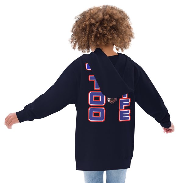 4 JULY TOO FIFE Kids Fleece Hoodie - Image 6