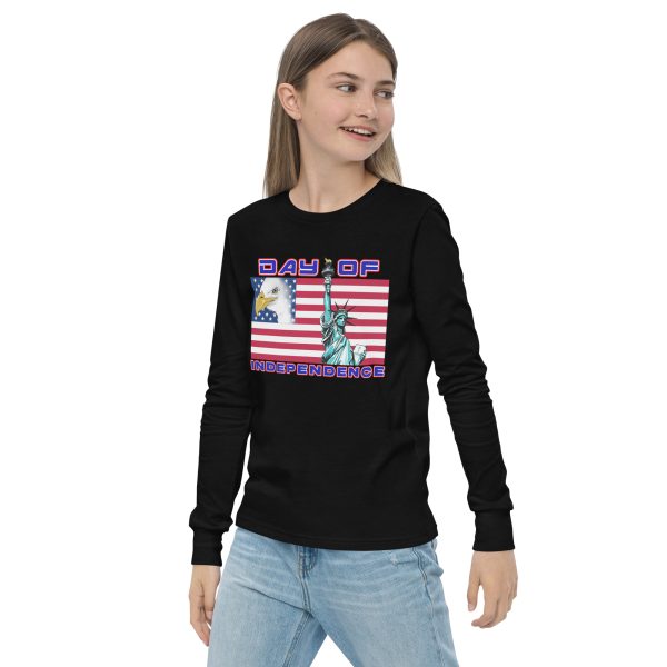 4 JULY TOO FIFE Youth Long Sleeve Tee - Image 3