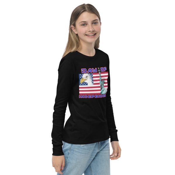 4 JULY TOO FIFE Youth Long Sleeve Tee - Image 4
