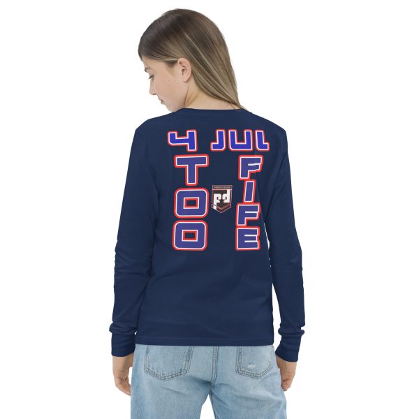 4 JULY TOO FIFE Youth Long Sleeve Tee - Image 12