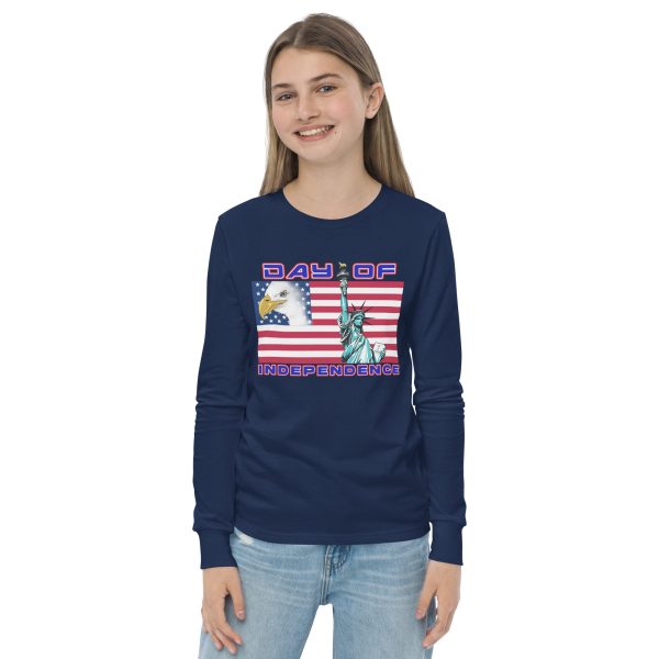 4 JULY TOO FIFE Youth Long Sleeve Tee - Image 8