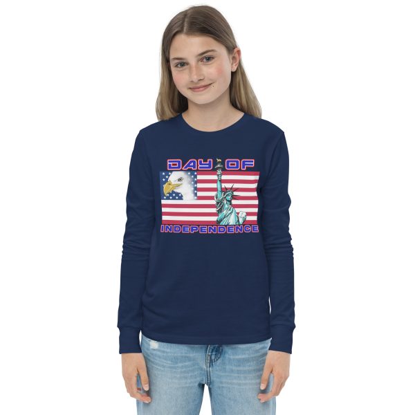 4 JULY TOO FIFE Youth Long Sleeve Tee - Image 7
