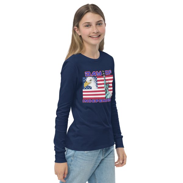 4 JULY TOO FIFE Youth Long Sleeve Tee - Image 10