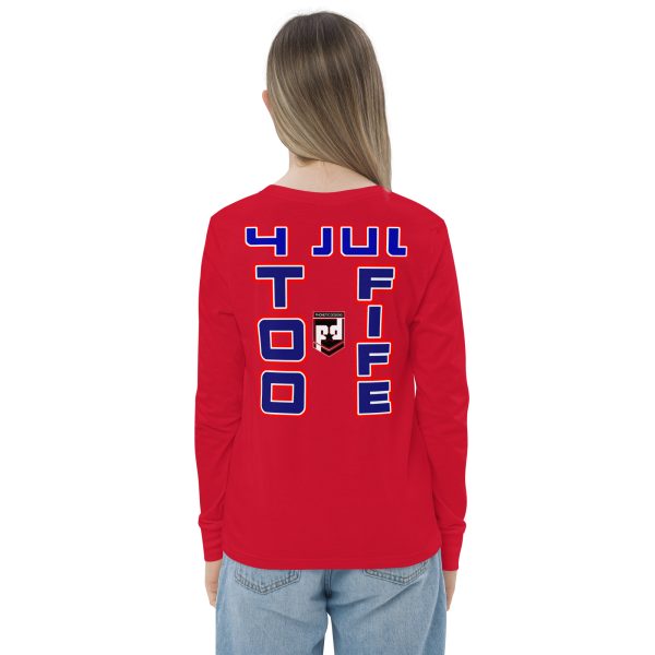 4 JULY TOO FIFE Youth Long Sleeve Tee - Image 17