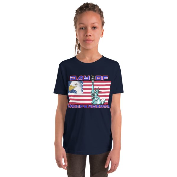 4 JULY TOO FIFE Youth Short Sleeve T-Shirt - Image 3