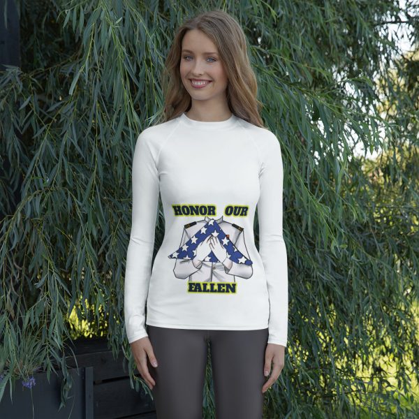 HONOR OUR FALLEN TOO FIFE Women's Rash Guard