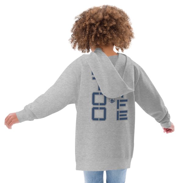 HONOR OUR FALLEN TOO FIFE Kids Fleece Hoodie - Image 6