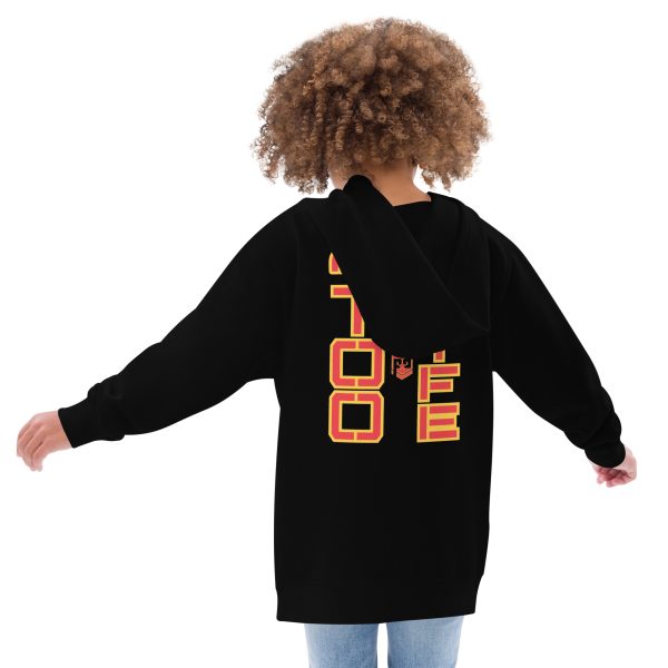HONOR OUR FALLEN TOO FIFE Kids Fleece Hoodie - Image 3