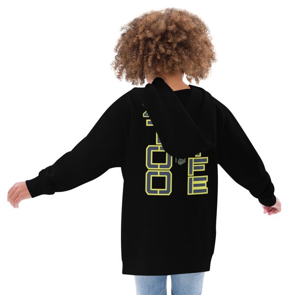 HONOR OUR FALLEN TOO FIFE Kids Fleece Hoodie - Image 3