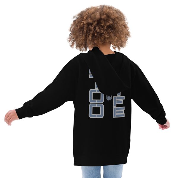 HONOR OUR FALLEN TOO FIFE Kids Fleece Hoodie - Image 3