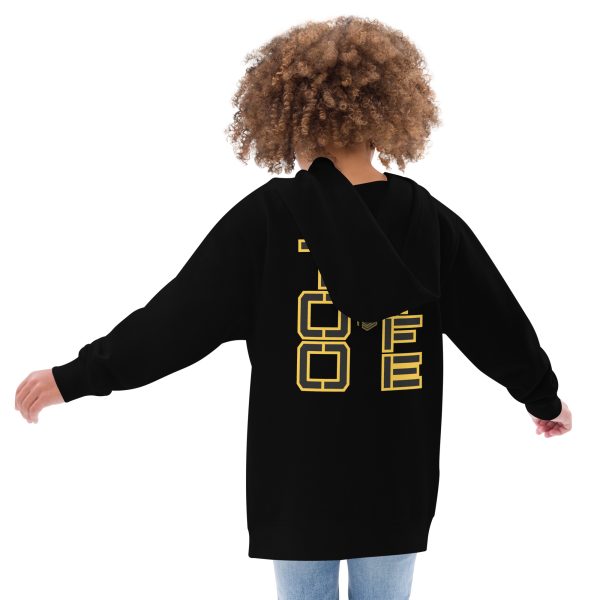 HONOR OUR FALLEN TOO FIFE Kids Fleece Hoodie - Image 3