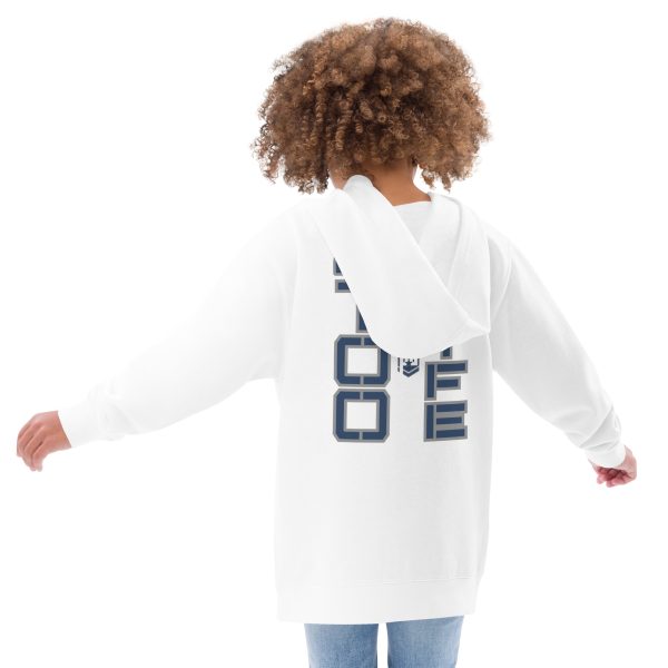 HONOR OUR FALLEN TOO FIFE Kids Fleece Hoodie - Image 9