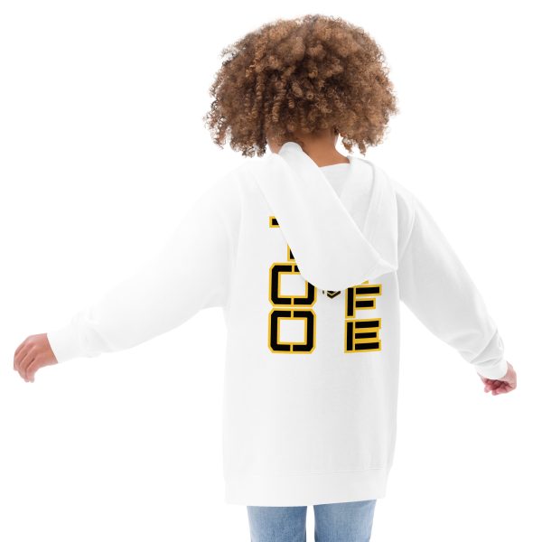 HONOR OUR FALLEN TOO FIFE Kids Fleece Hoodie - Image 9