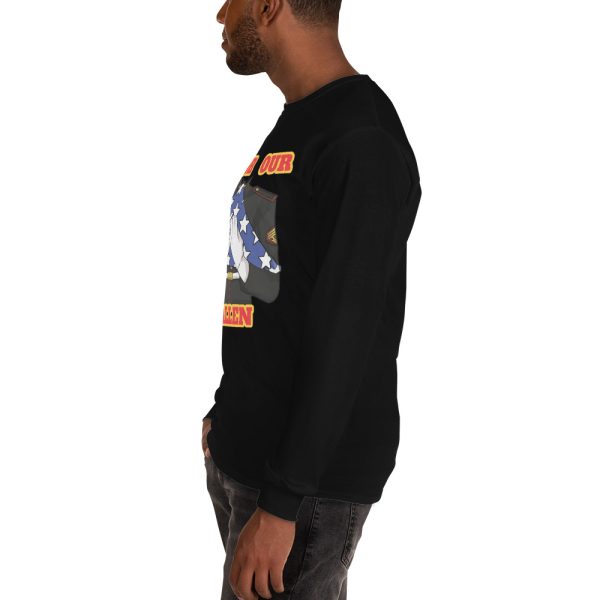 HONOR OUR FALLEN TOO FIFE Long Sleeve Shirt - Image 3