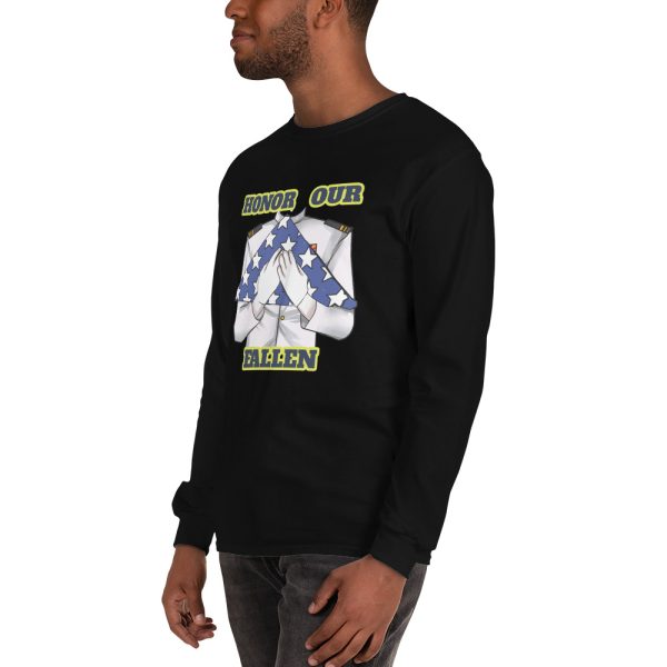 HONOR OUR FALLEN TOO FIFE Long Sleeve Shirt - Image 4