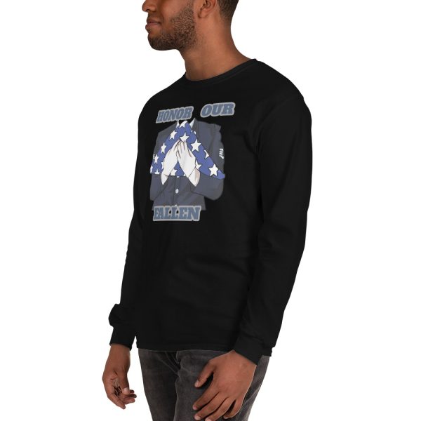 HONOR OUR FALLEN TOO FIFE Long Sleeve Shirt - Image 4