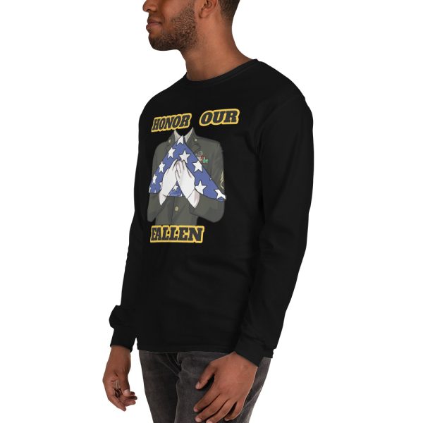 HONOR OUR FALLEN TOO FIFE Long Sleeve Shirt - Image 4
