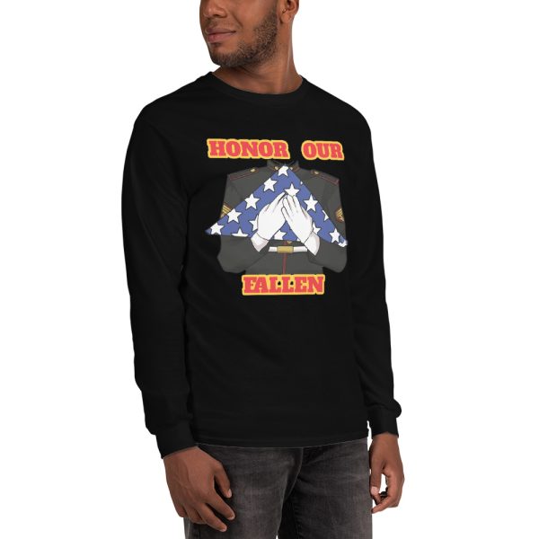 HONOR OUR FALLEN TOO FIFE Long Sleeve Shirt - Image 6