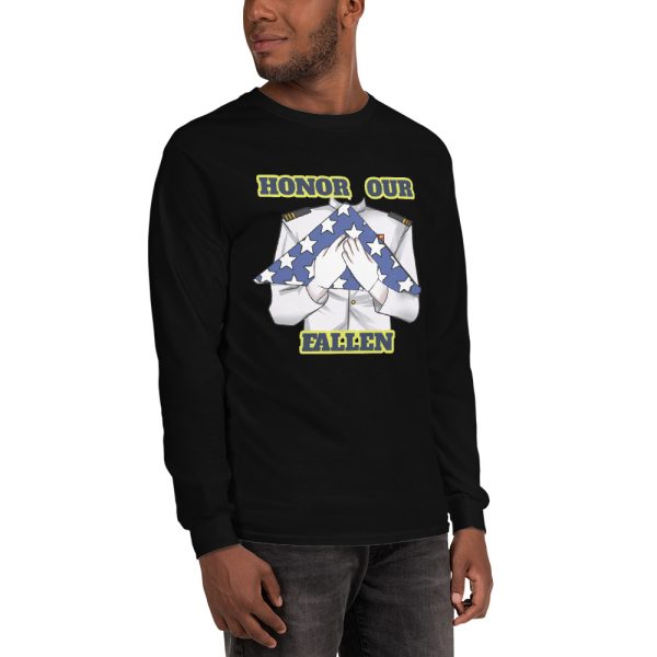 HONOR OUR FALLEN TOO FIFE Long Sleeve Shirt - Image 6