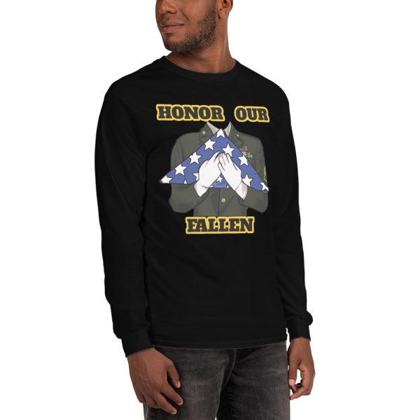 HONOR OUR FALLEN TOO FIFE Long Sleeve Shirt - Image 6