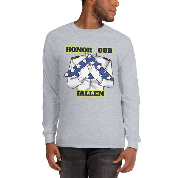HONOR OUR FALLEN TOO FIFE Long Sleeve Shirt - Image 7
