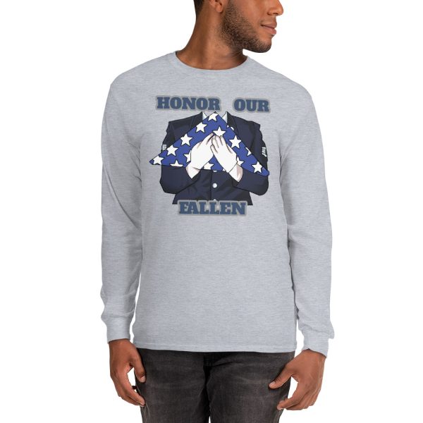 HONOR OUR FALLEN TOO FIFE Long Sleeve Shirt - Image 7