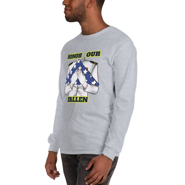 HONOR OUR FALLEN TOO FIFE Long Sleeve Shirt - Image 10