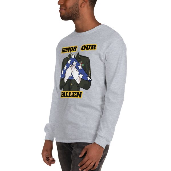 HONOR OUR FALLEN TOO FIFE Long Sleeve Shirt - Image 10