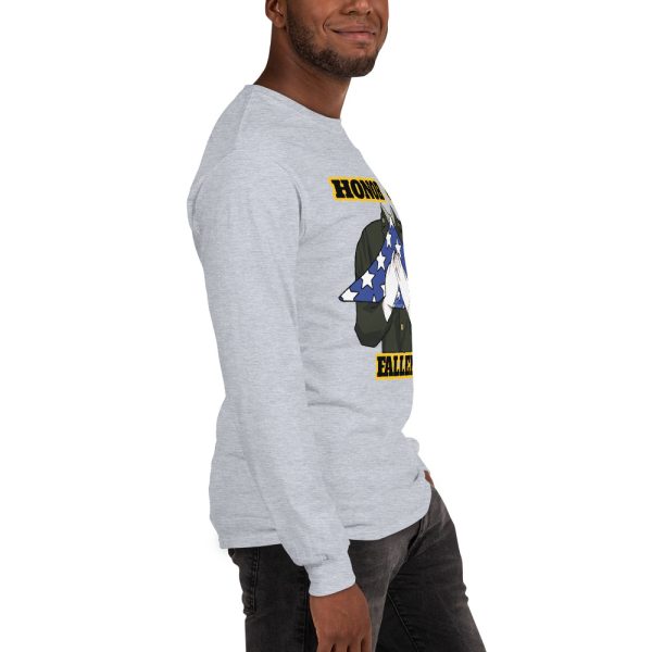 HONOR OUR FALLEN TOO FIFE Long Sleeve Shirt - Image 11