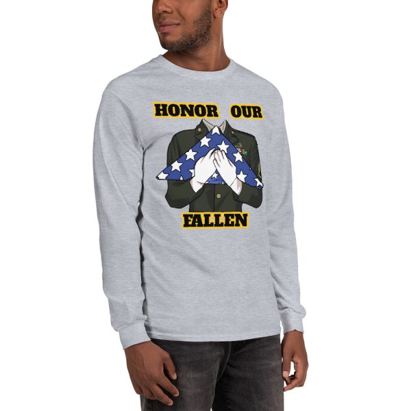 HONOR OUR FALLEN TOO FIFE Long Sleeve Shirt - Image 12