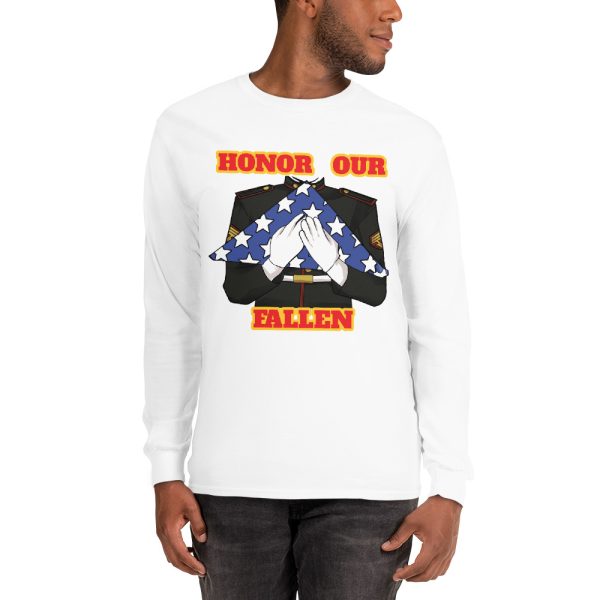 HONOR OUR FALLEN TOO FIFE Long Sleeve Shirt - Image 13