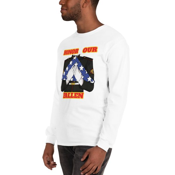 HONOR OUR FALLEN TOO FIFE Long Sleeve Shirt - Image 16