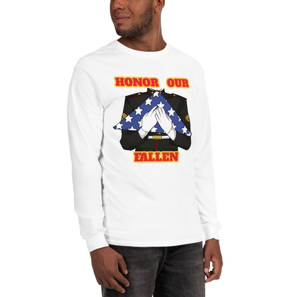 HONOR OUR FALLEN TOO FIFE Long Sleeve Shirt - Image 18