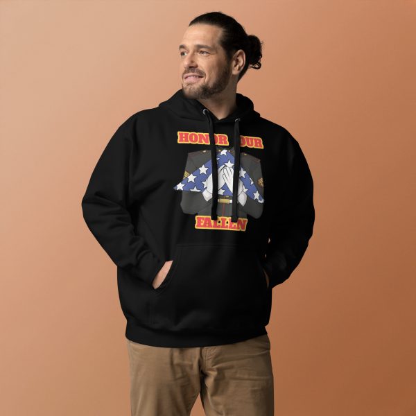 HONOR OUR FALLEN TOO FIFE Unisex Hoodie - Image 3