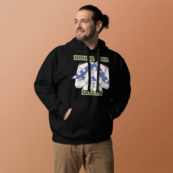 HONOR OUR FALLEN TOO FIFE Unisex Hoodie - Image 3