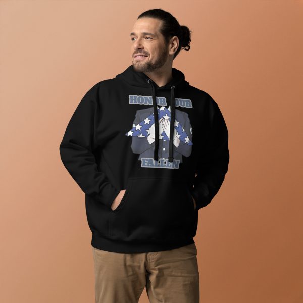 HONOR OUR FALLEN TOO FIFE Unisex Hoodie - Image 3