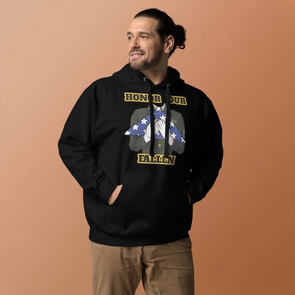 HONOR OUR FALLEN TOO FIFE Unisex Hoodie - Image 3