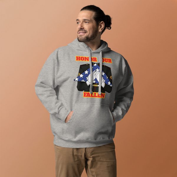 HONOR OUR FALLEN TOO FIFE Unisex Hoodie - Image 6