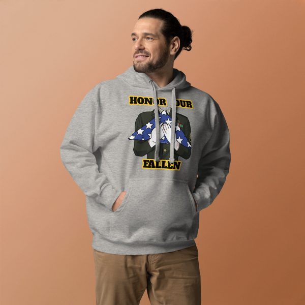 HONOR OUR FALLEN TOO FIFE Unisex Hoodie - Image 6