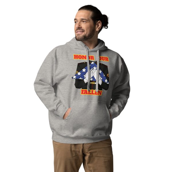 HONOR OUR FALLEN TOO FIFE Unisex Hoodie - Image 4